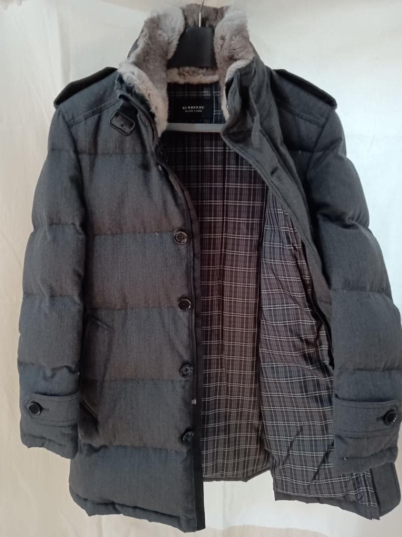 Burberry Black Label スタンドカラーコート