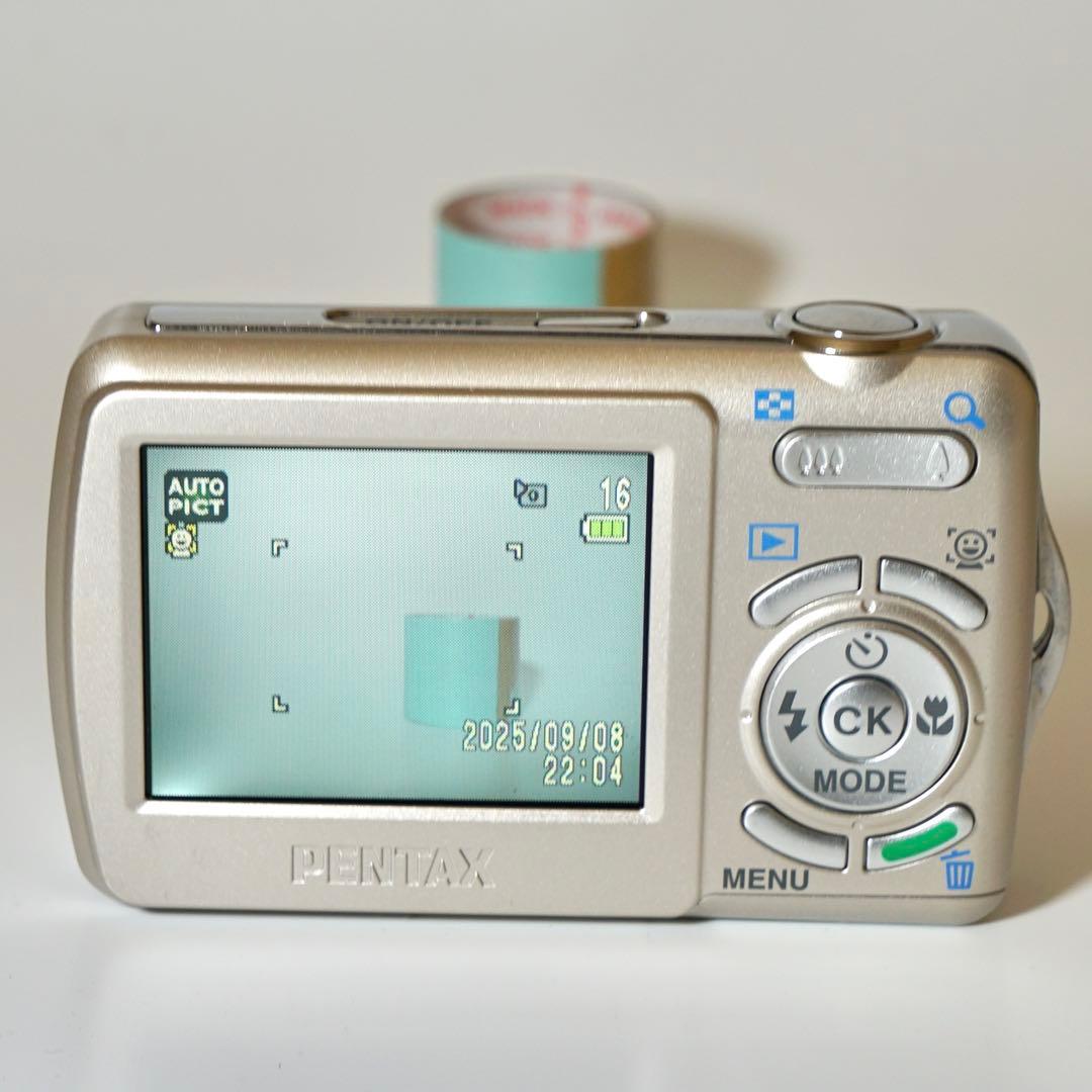 スマホ転送セット】PENTAX OPTIO E70 オールドコンデジ