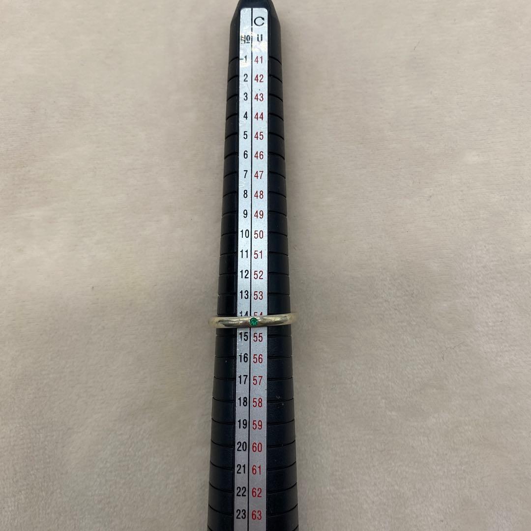 ティファニー エルサペレッティ エメラルド スタッキング バンドリング 925