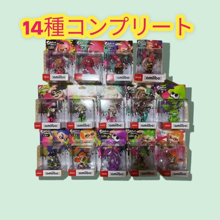 スプラトゥーン amiibo 全種類 27種類コンプリートセット amiibo