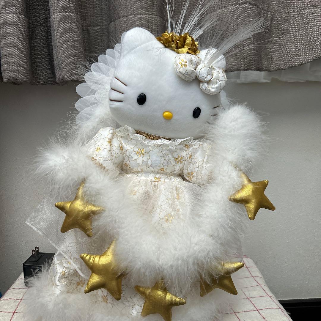 ハローキティ キティ ライトドール ファイバードール ぬいぐるみ