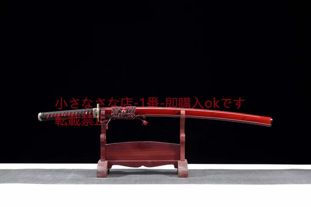 高性能銅装侍刀【浪里紅龍】  古兵器 武具 刀装具 日本刀 模造刀 居合刀