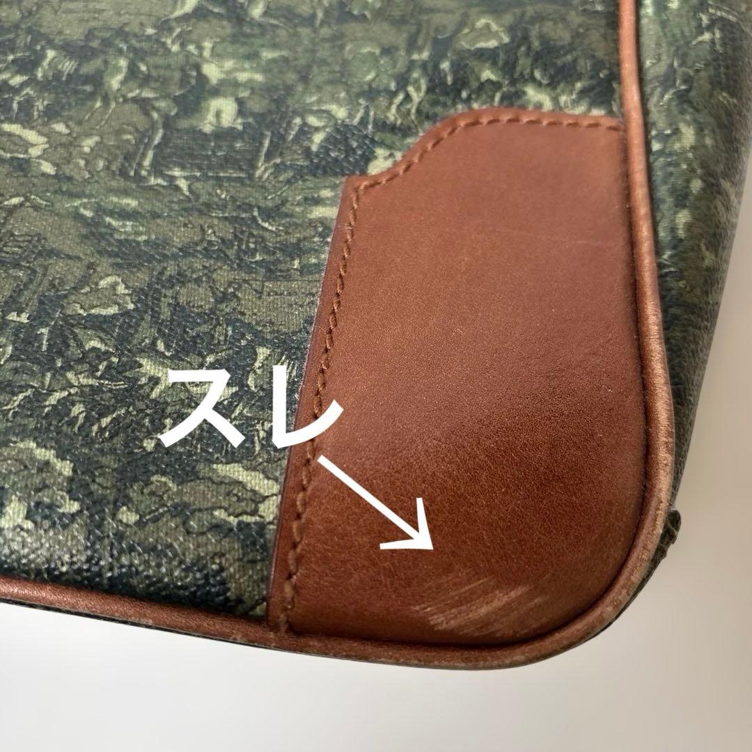 柄希少・廃盤TANINO CRISCIボストンバッグ グリーン新品・未使用＊