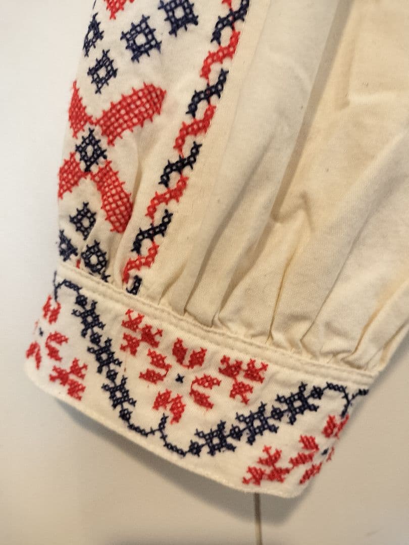 未使用】デニム&ダンガリー 02 刺繍シャツ袖 ゴートゥーハリウッド