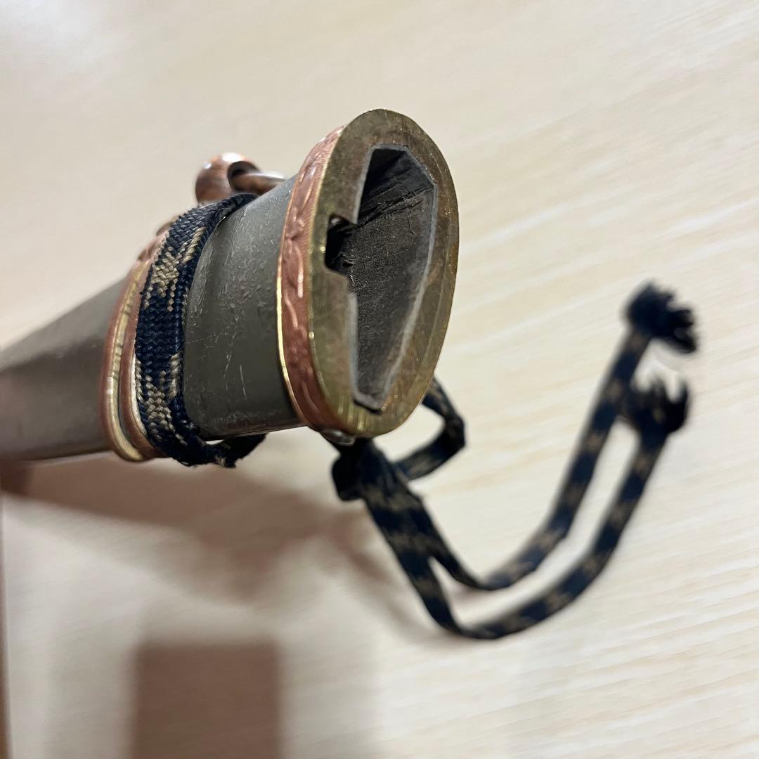 橋*様 軍刀　模擬刀　鞘　鍔　柄