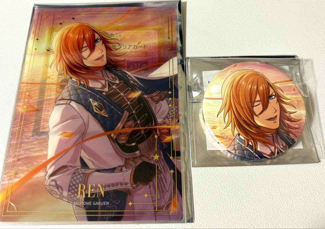 うたプリ レン AGF 2025 缶バッジ クリアカード ライエモ - メルカリ