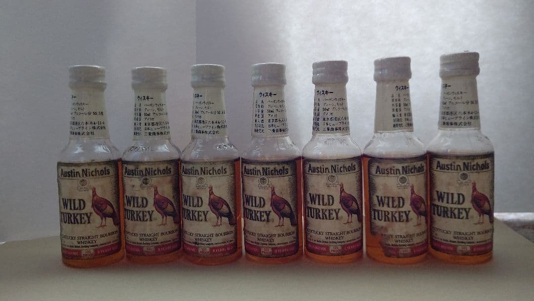 工場 ウイスキー ワイルドターキー ミニボトル ワイルドターキー ミニ