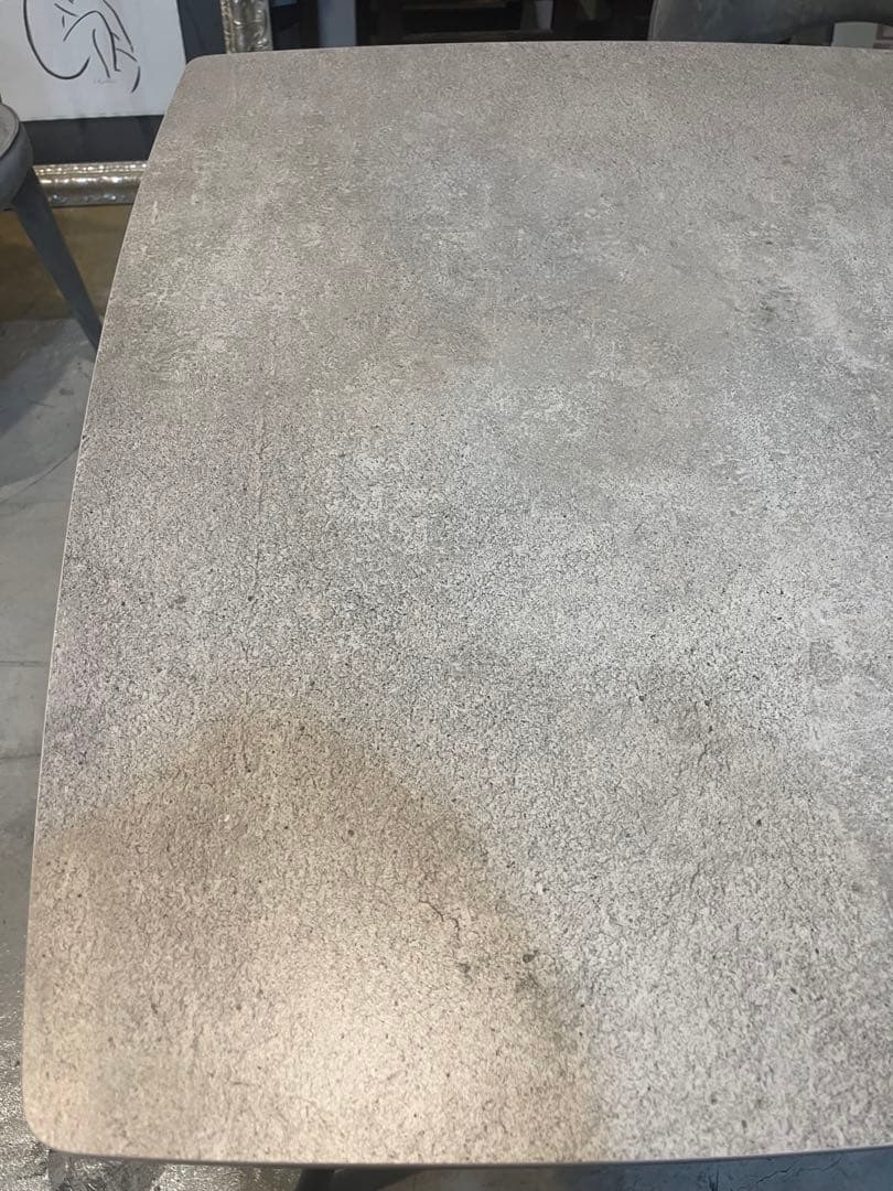 ダイニングテーブル　セラミック　スチール　最終値下げ