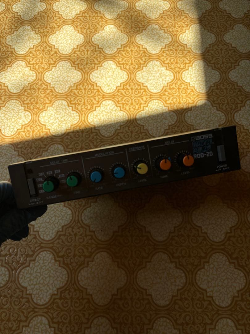BOSS デジタルディレイ RDD-20 アダプター無し Boss RDD-20 Micro Rack