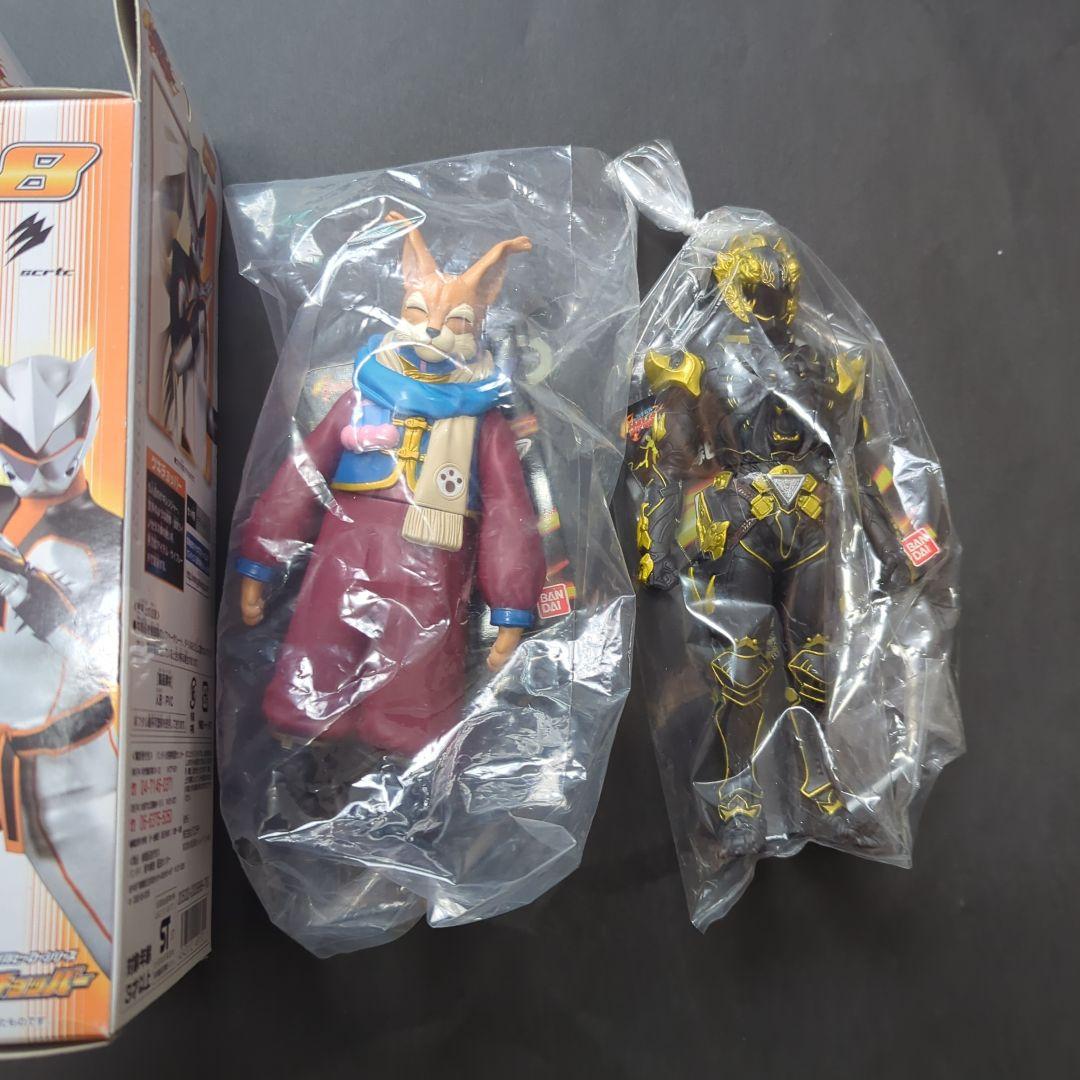 未開封.未使用】ゲキレンジャー ソフビセット