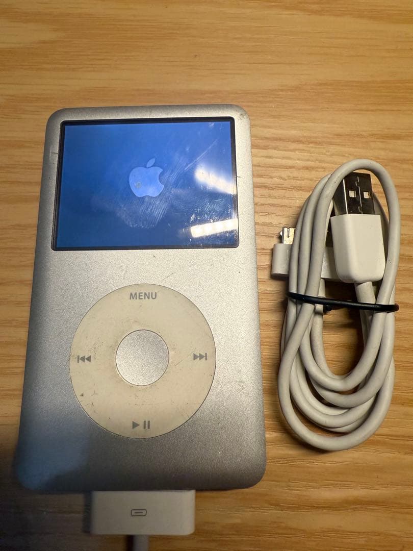 iPod Classic 160GB A1238 動作確認済み ケーブル付 - メルカリ