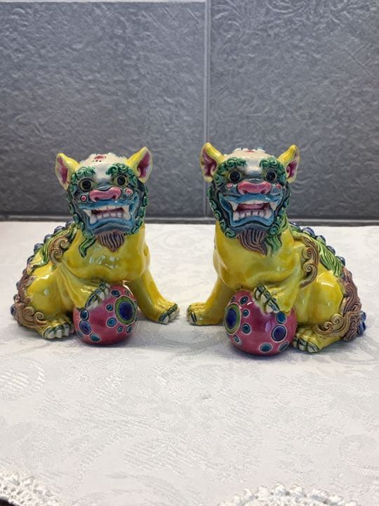 台湾のお土産 獅子の置物