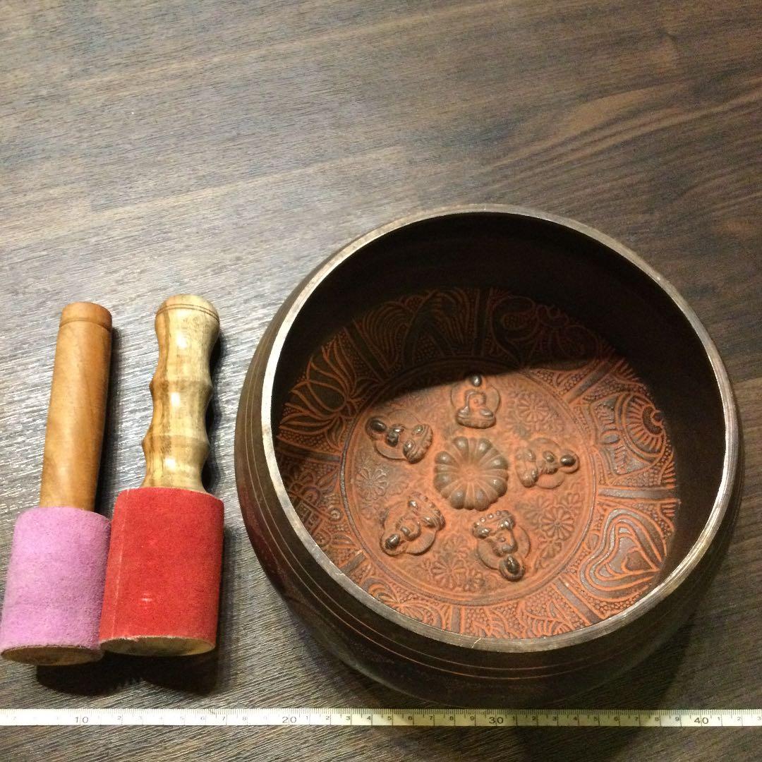 チベット産 シンギングボウル ネガティブマインド ブラックマジック