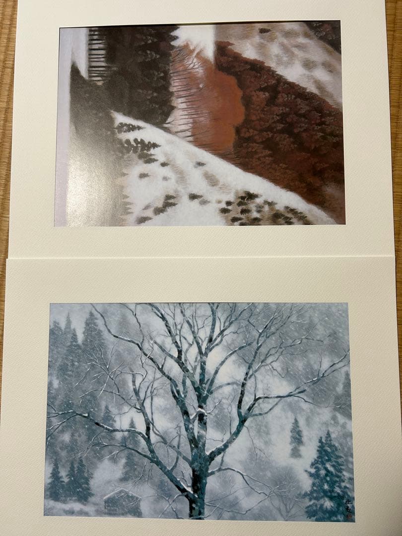 東山魁夷 雪月花〈雪〉〈月〉〈花〉3セット図版 作品集 画集 欠品あり