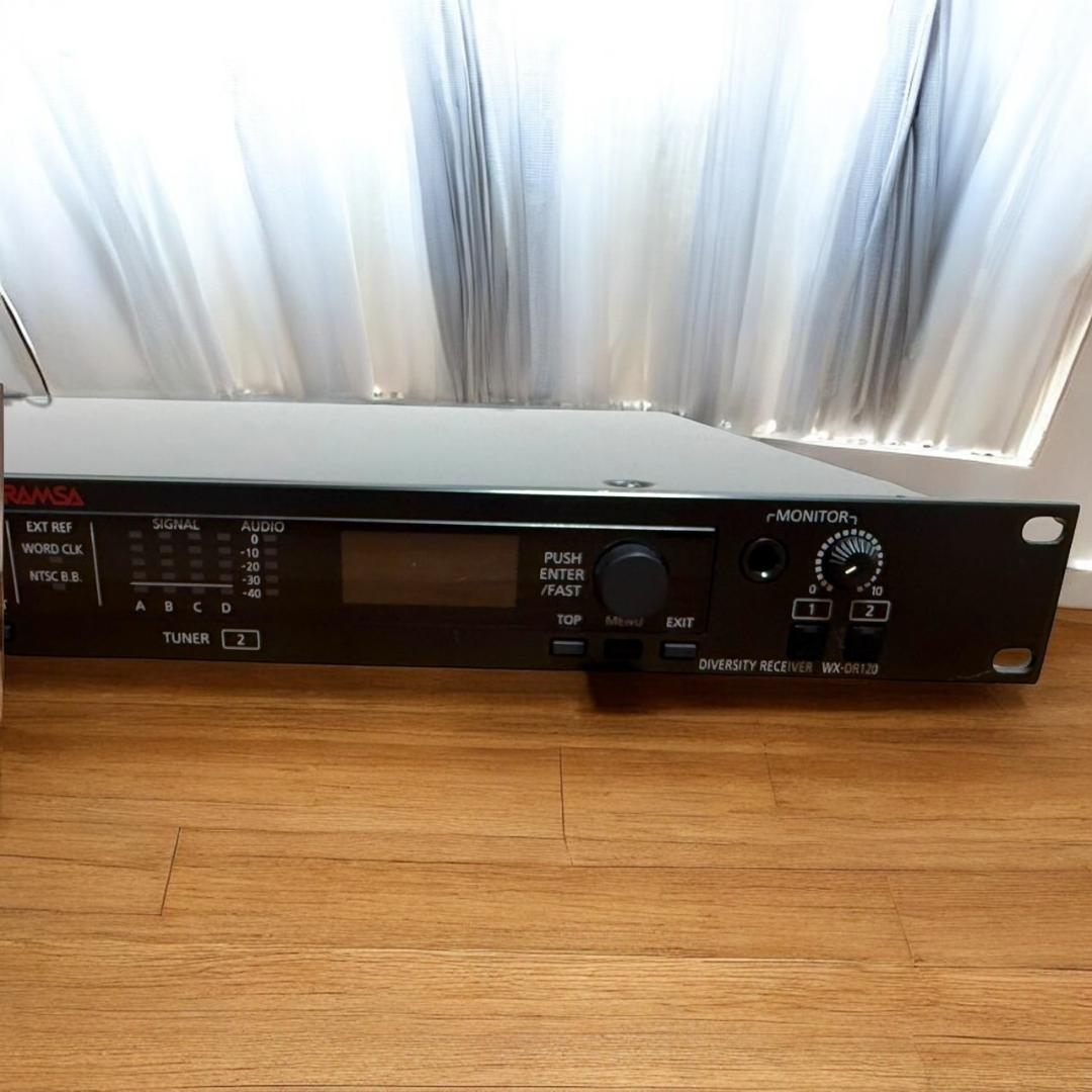 ☆希少品 美品 パナソニック WX-DR120 デジタルワイヤレス受信機 据置型