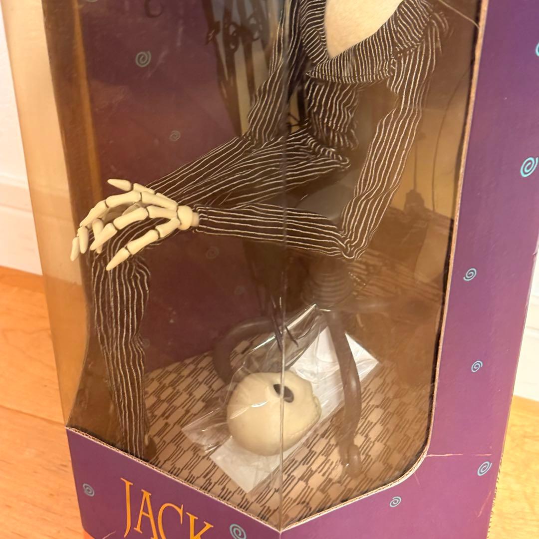 未開封 ナイトメアビフォアクリスマス ジャック フィギュア 椅子に座ったジャック