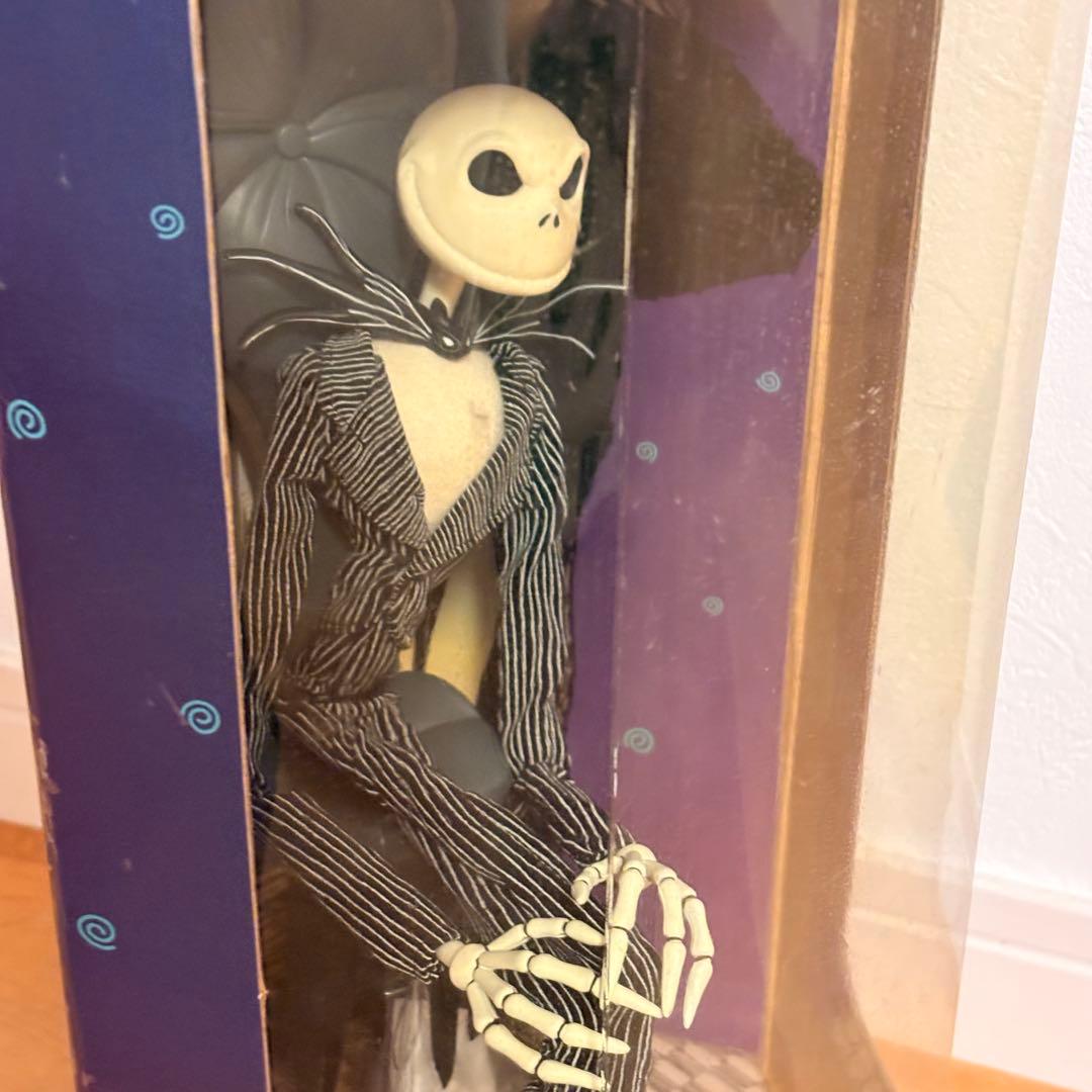 未開封 ナイトメアビフォアクリスマス ジャック フィギュア 椅子に座ったジャック