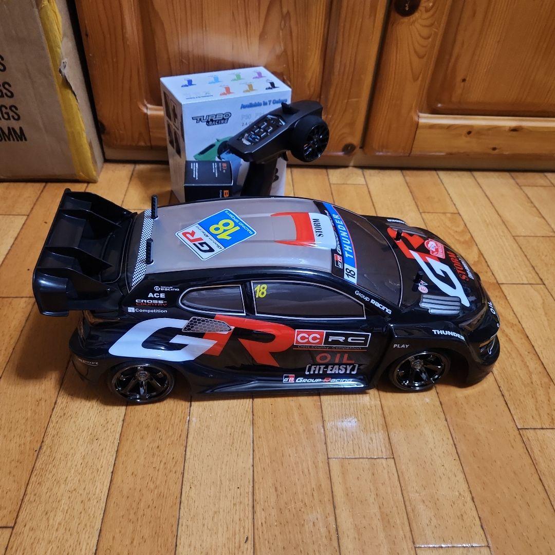 タミヤ ドリフト ラジコン フルセット 改造　TT01　ラリー　ボディ　tt02