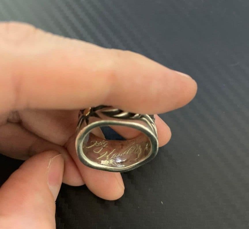 BIGHAND　サンアラベスク　SV K18リング 即決の場合、値下げします。