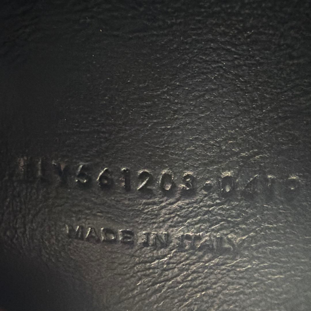 専用SAINT LAURENT ブラックレザーショルダーバッグ