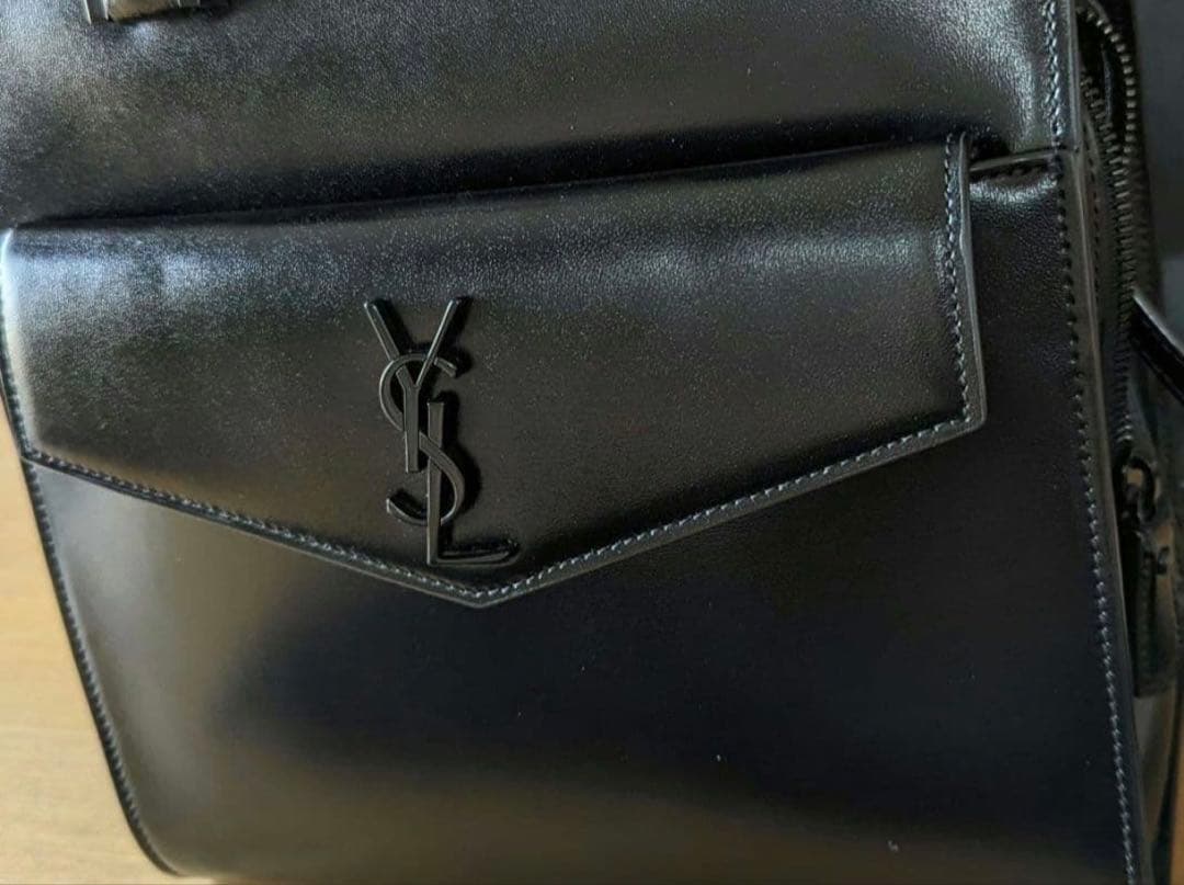 専用SAINT LAURENT ブラックレザーショルダーバッグ