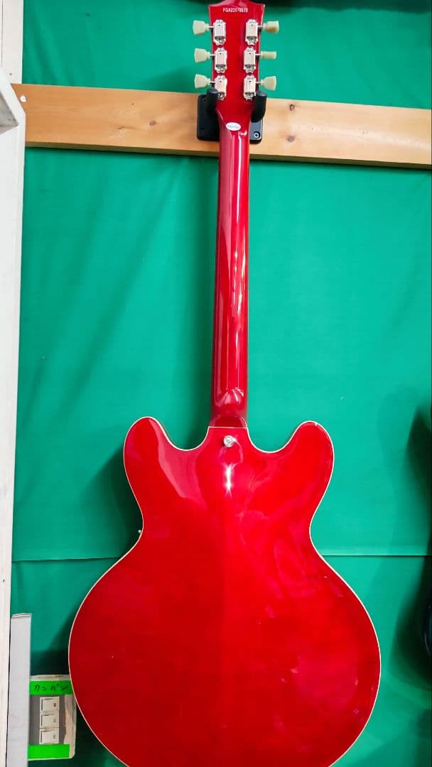 【BURNY】セミアコ RSA-70 CR(チェリーレッド)