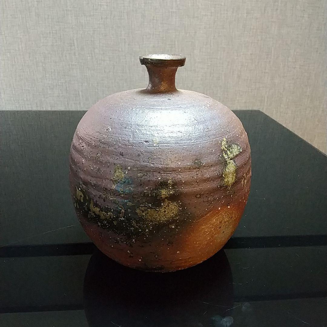 備前焼 花入】Bizen ware Flower vase ( 送料無料！)