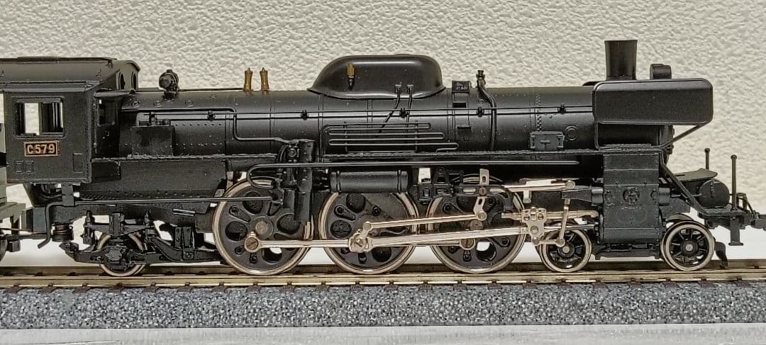 HOゲージ 天賞堂アダチ Ｃ57門デフ蒸気機関車、メンテナンス済