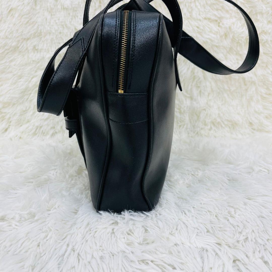 FENDI フェンディ ハンドバッグ 鍵付き 南京錠 レザー 黒 ブラック