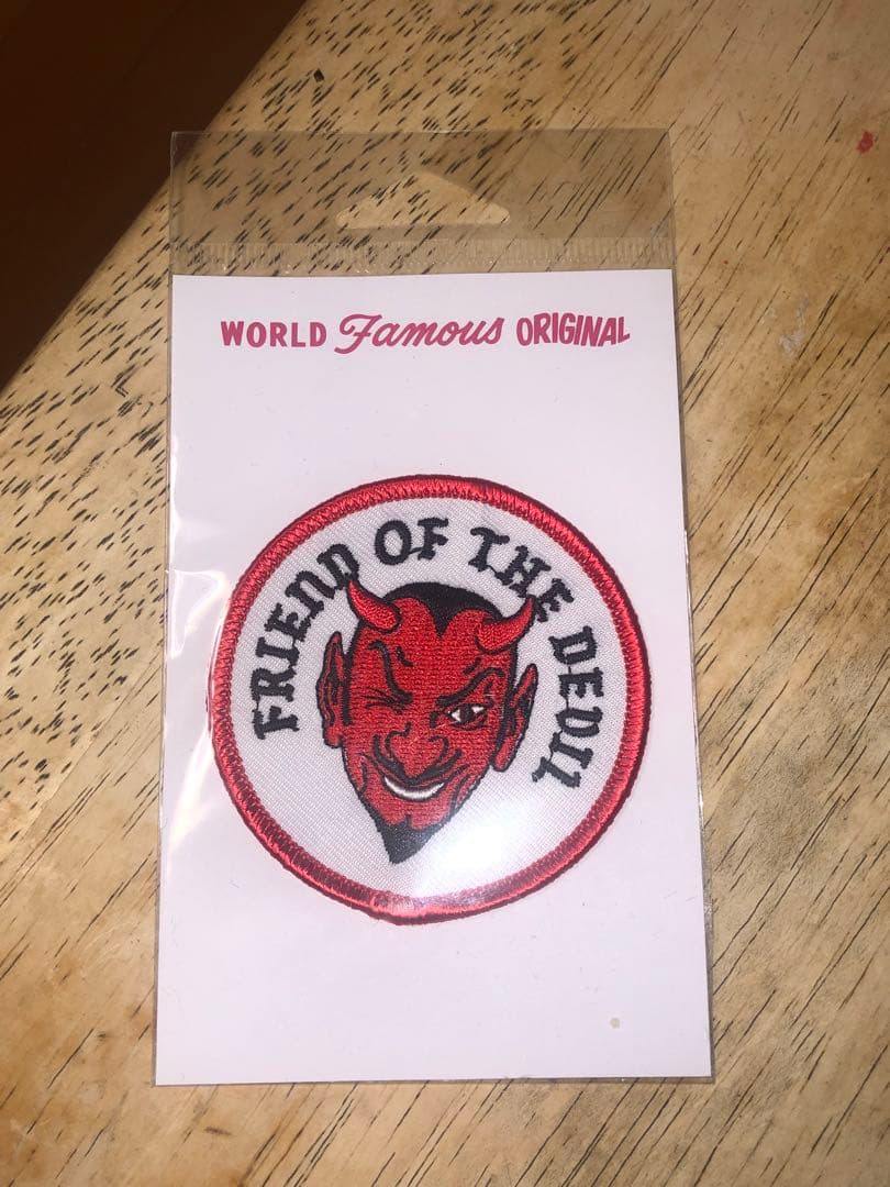ビンテージ デビル 悪魔 ワッペン ノースノーネーム ミッド