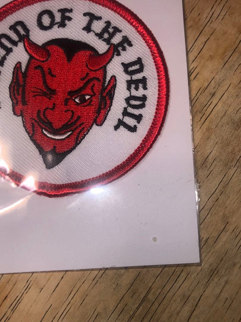 ビンテージ デビル 悪魔 ワッペン ノースノーネーム ミッド