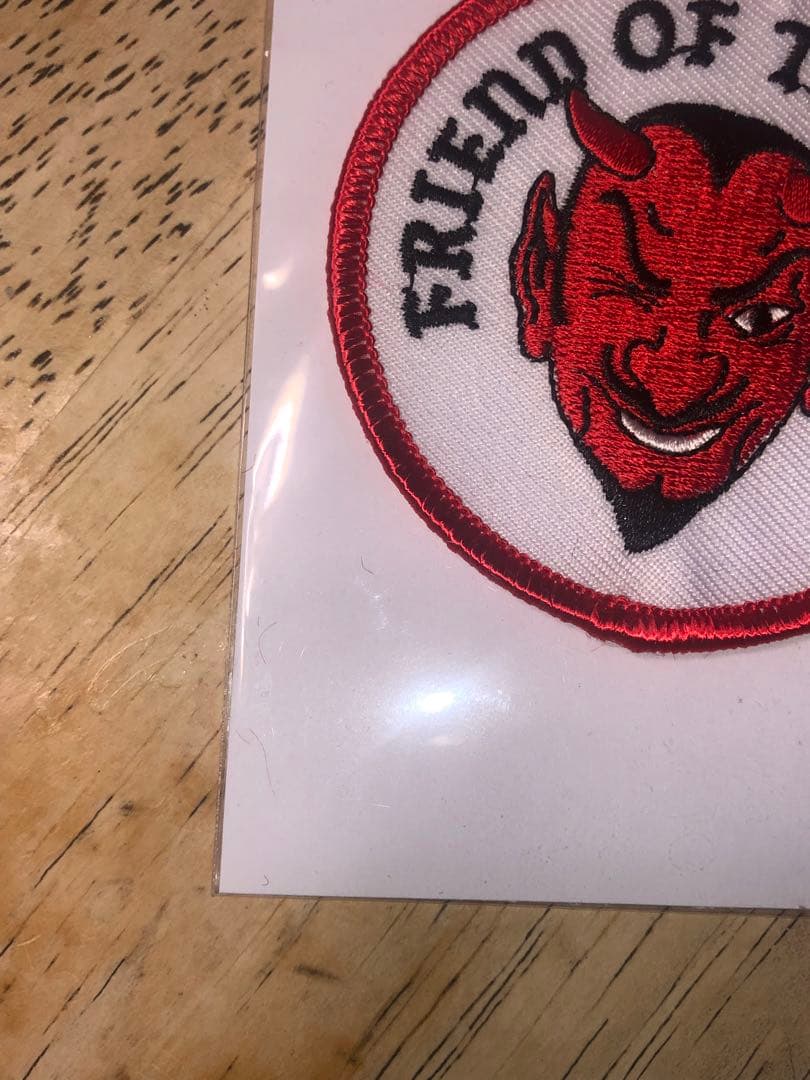 ビンテージ デビル 悪魔 ワッペン ノースノーネーム ミッド