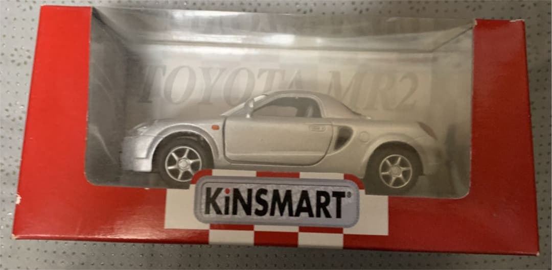 6 台セット　kinsmart製ミニカー1/32 トヨタMRS
