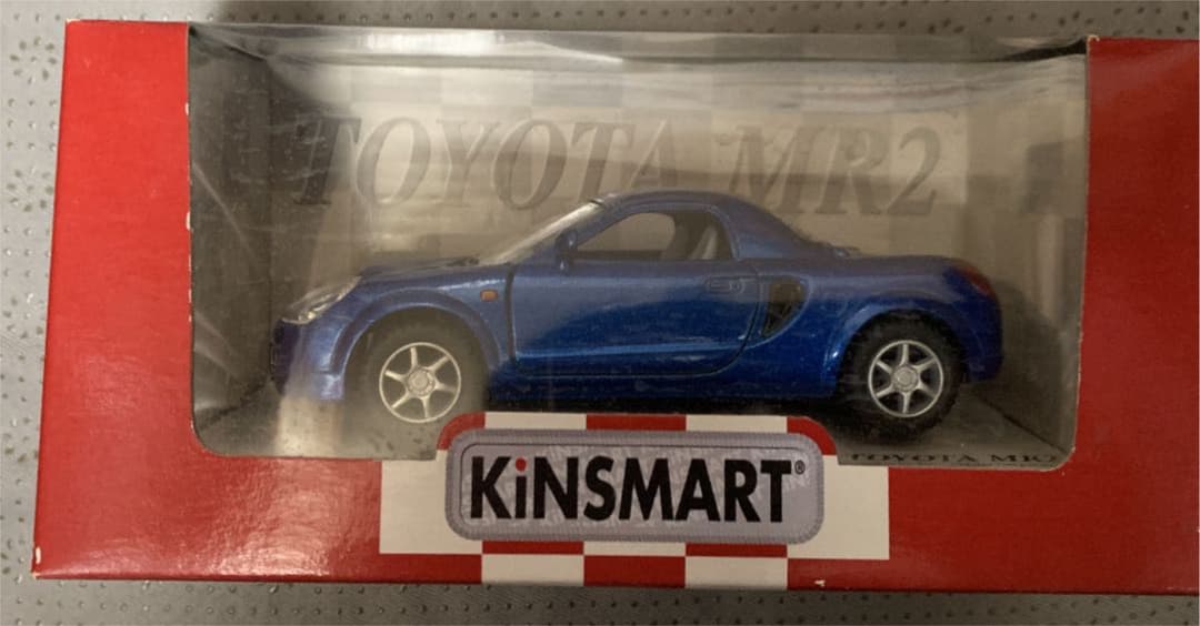 6 台セット　kinsmart製ミニカー1/32 トヨタMRS