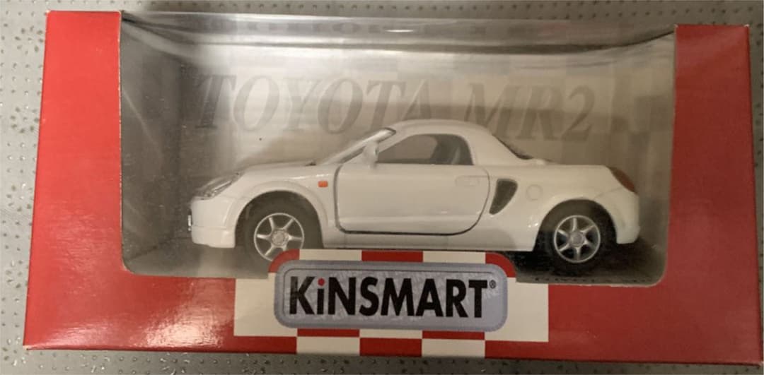 6 台セット　kinsmart製ミニカー1/32 トヨタMRS