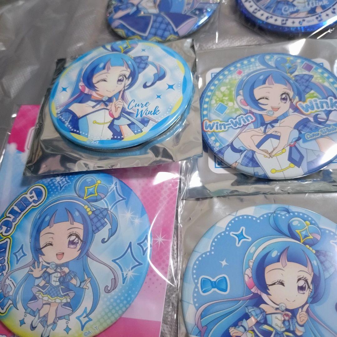 蒼風なな キュアウインク 缶バッジ15個セット