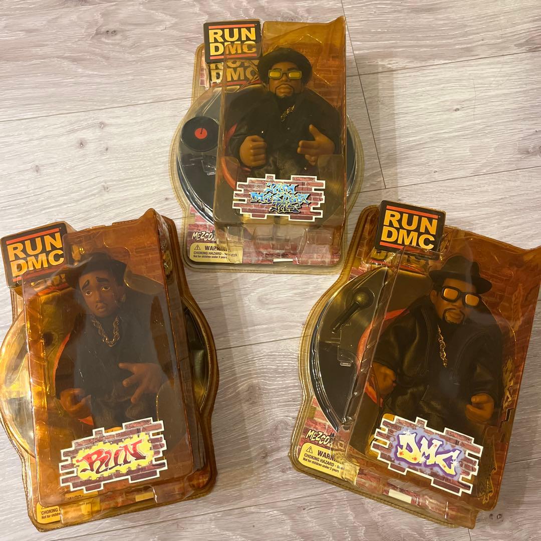 RUN DMC アクションフィギュア 3体セット