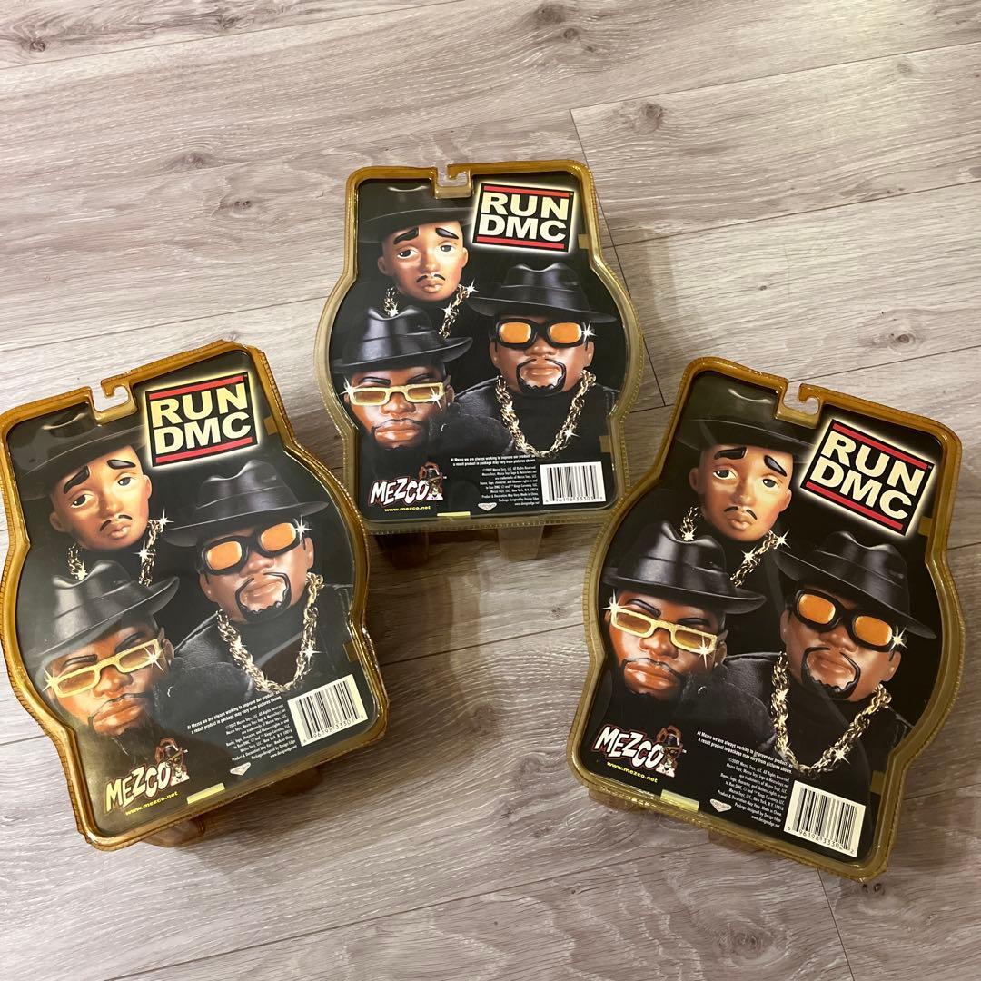 RUN DMC アクションフィギュア 3体セット