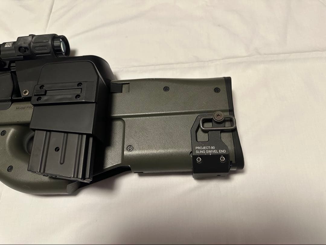 カスタム済】東京マルイ P90 電動ガン エアガン 攻殻機動隊風 - メルカリ