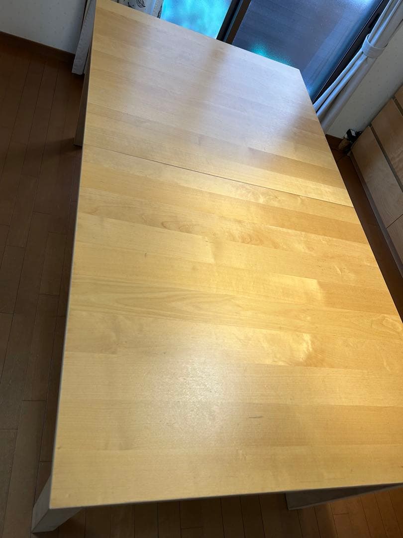 IKEA BJURSTA 大型伸長式テーブル　美品　イケア　スタイリッシュ
