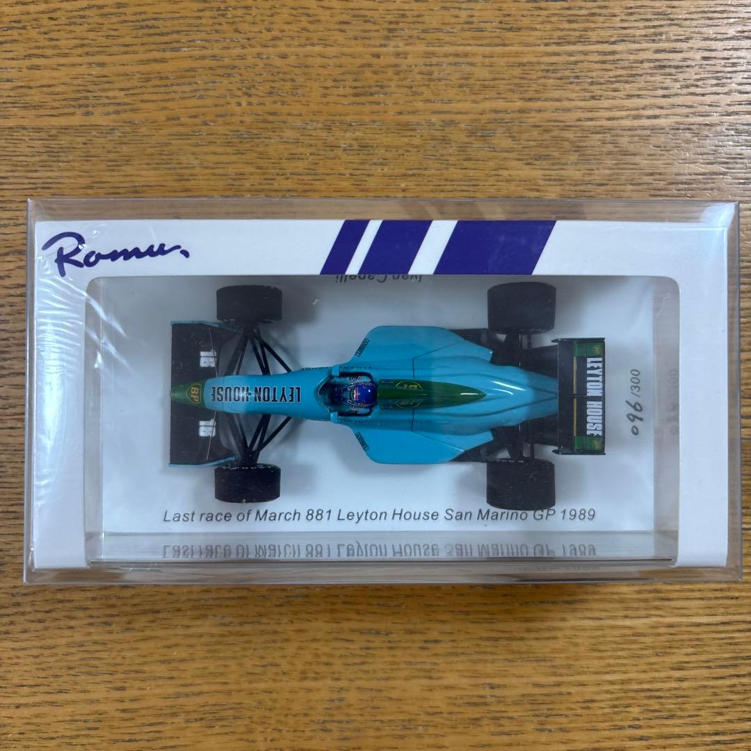 スパークミニカー1/43 March 881 サンマリノGP 1989