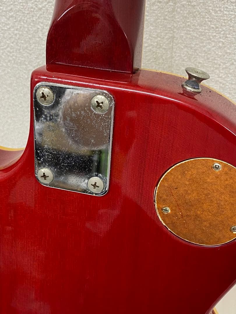 3-1759 Tomson/エレキギター/レスポールタイプ/赤茶色系