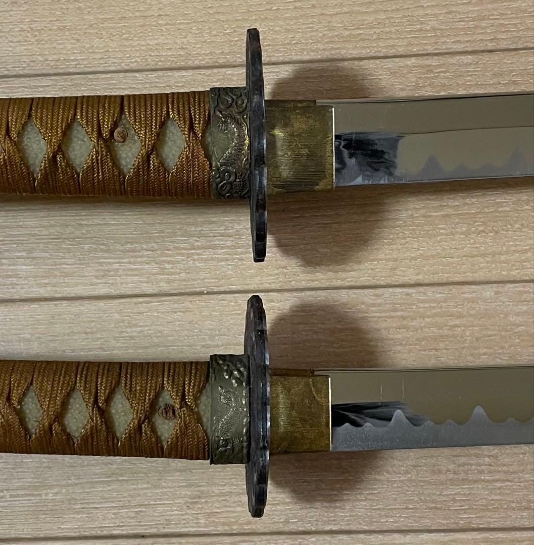 模造刀　居合刀　太刀　脇差　刀掛け　武具　b88