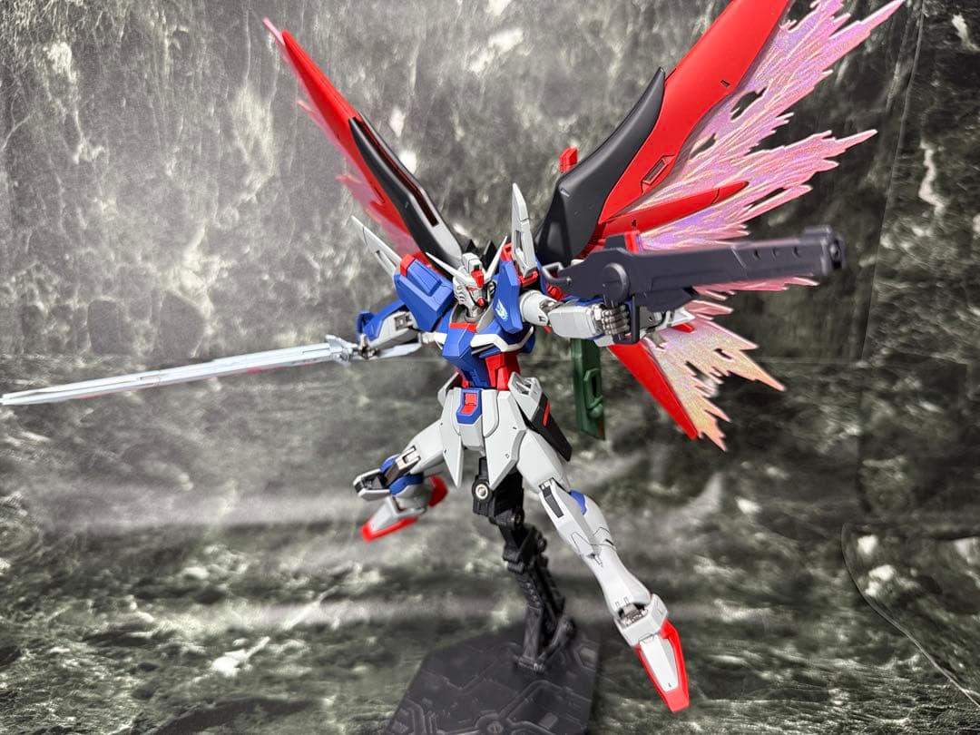 HGCE デスティニーガンダム 改修全塗装済み完成品 HGCEデスティニー