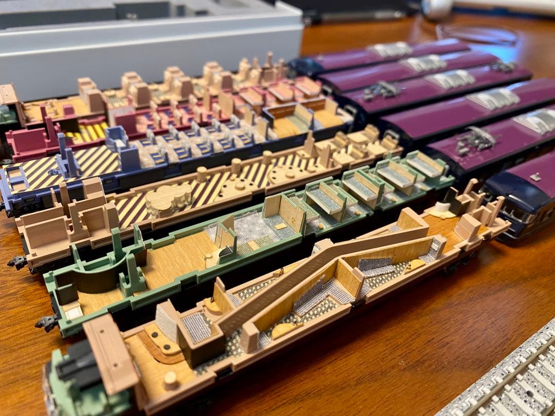 TOMIX 98714 WEST EXPRESS 銀河＋エヌ小屋内装パーツ入