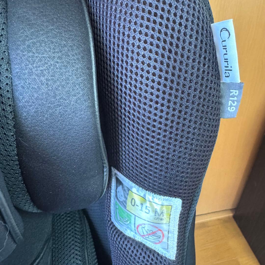 【美品】Aprica クルリラビッテプロテクト ISOFIX アップリカ　黒