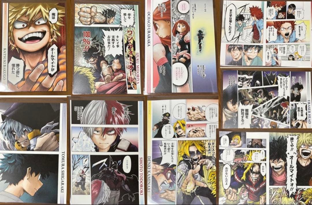 僕のヒーローアカデミア 名場面ポスター2 まとめ売り - メルカリ