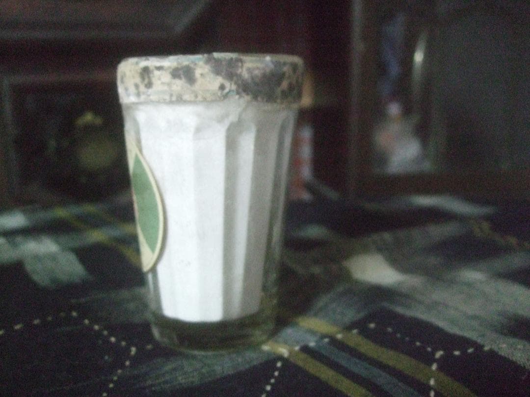 戦前・クラブ国民の歯磨きコップ入り蓋つき容器★未開封