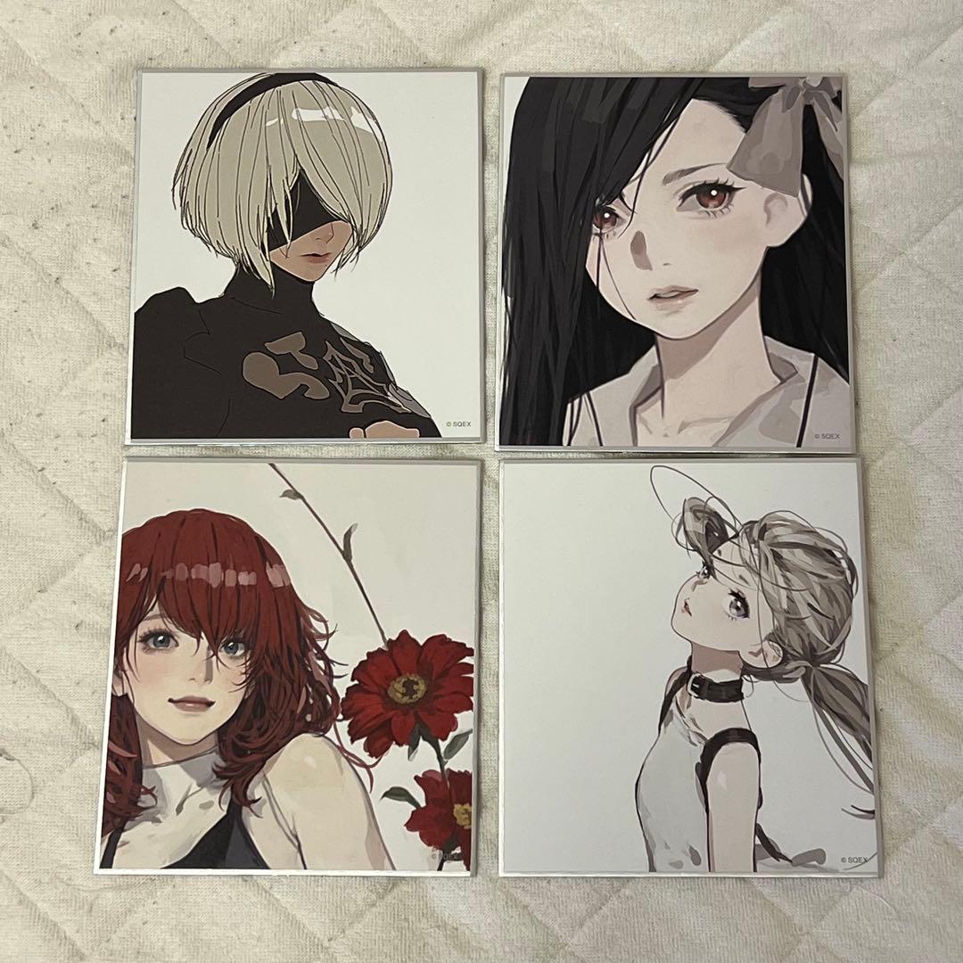 NieR ニーア展 消セナイ記憶 ミニ色紙 コレクション 2B - メルカリ