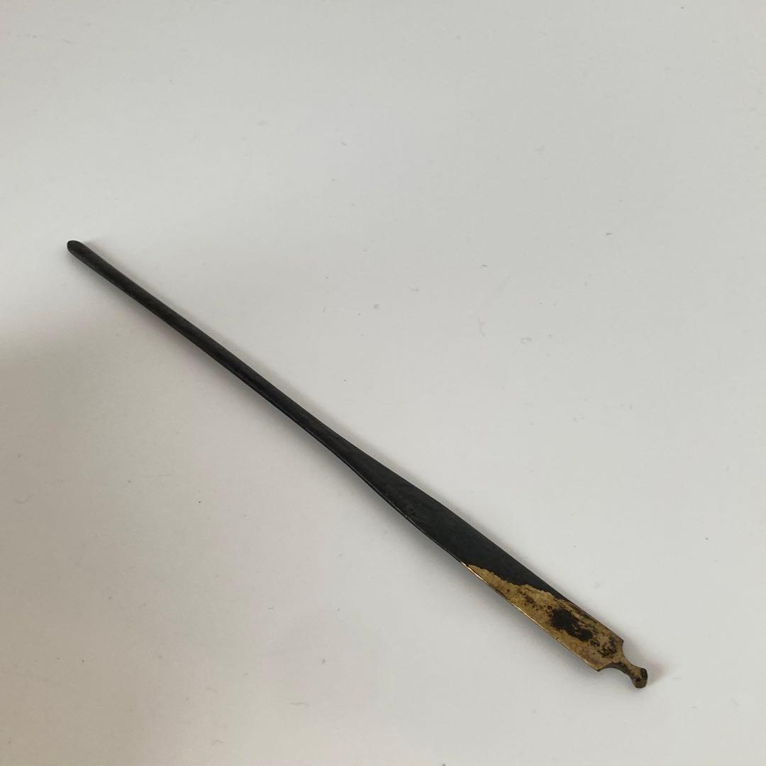 121804 アンティーク金工　刀剣　勝ち虫　蜻蛉　かんざし